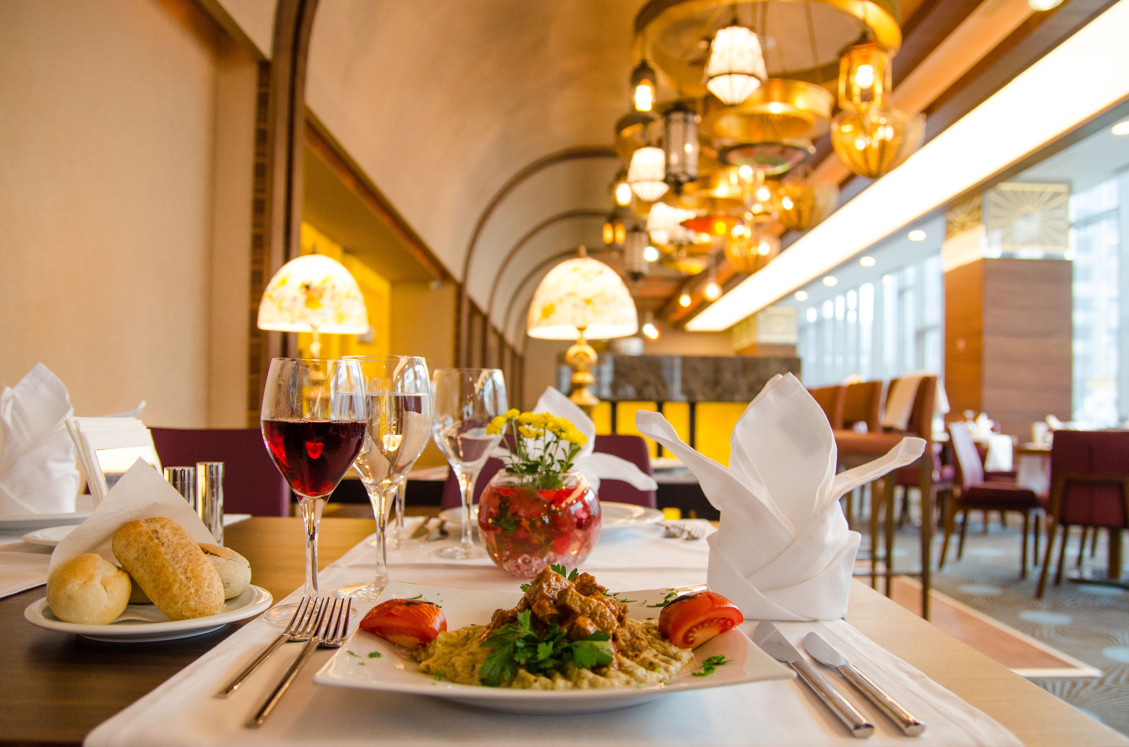 breakfast, lunch, dinner served; local and international cuisine