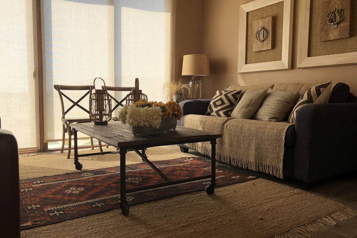 Standard House, 2 Bedrooms, 2 Bathrooms | Living room | Fireplace