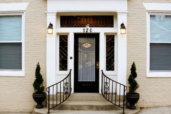 Entrée de l’hébergement