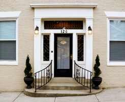 Entrada de la propiedad