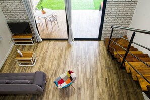 Standard Loft, 2 Bedrooms, Terrace | Living room