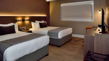 Room, 2 Twin Beds, Non Smoking | In-room safe, desk, soundproofing, iron/ironing board