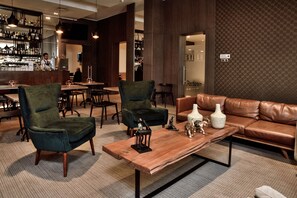 Sitteområde i lobbyen