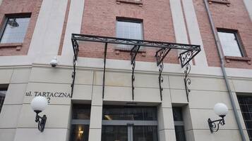 Entrée de l’hébergement