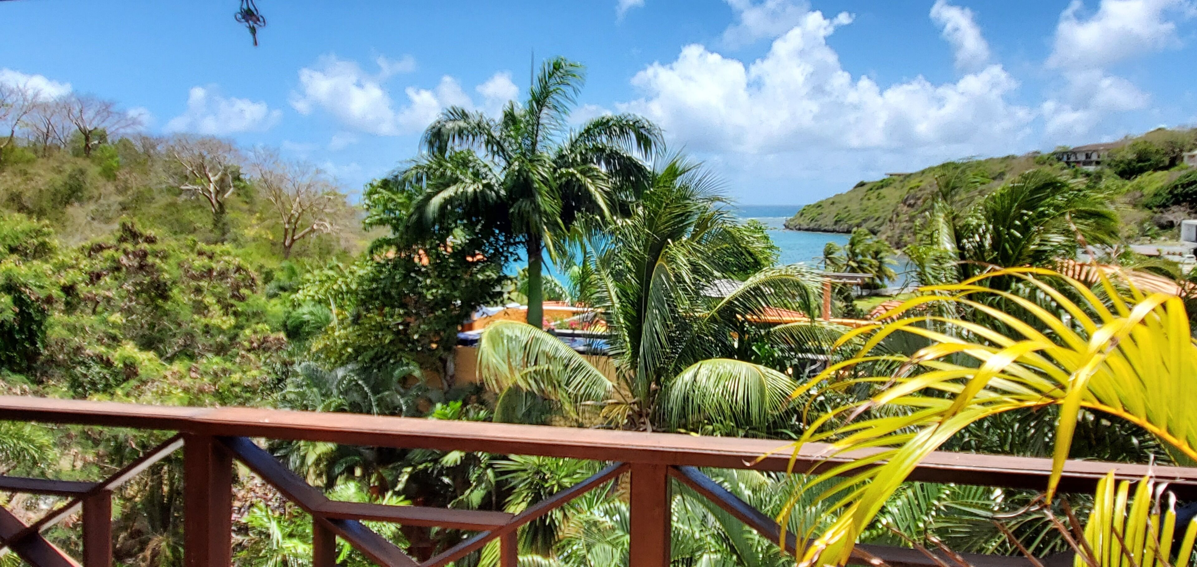 Vista desde la propiedad