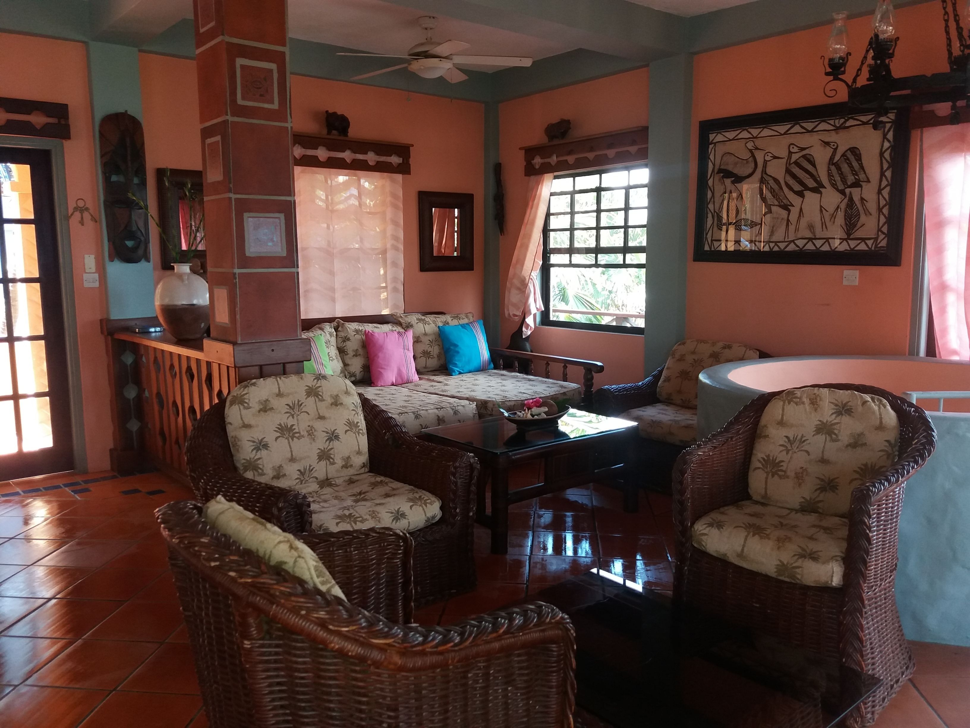 Vila Keluarga, 3 kamar tidur, kolam renang pribadi, pemandangan laut | Area keluarga | TV layar datar dan film berbayar