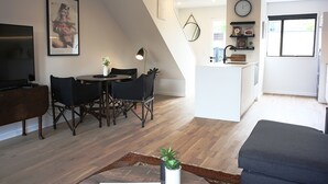 Apartment | Living area | Flat-screen TV - Enchanting Downtown Abode (Christchurch)