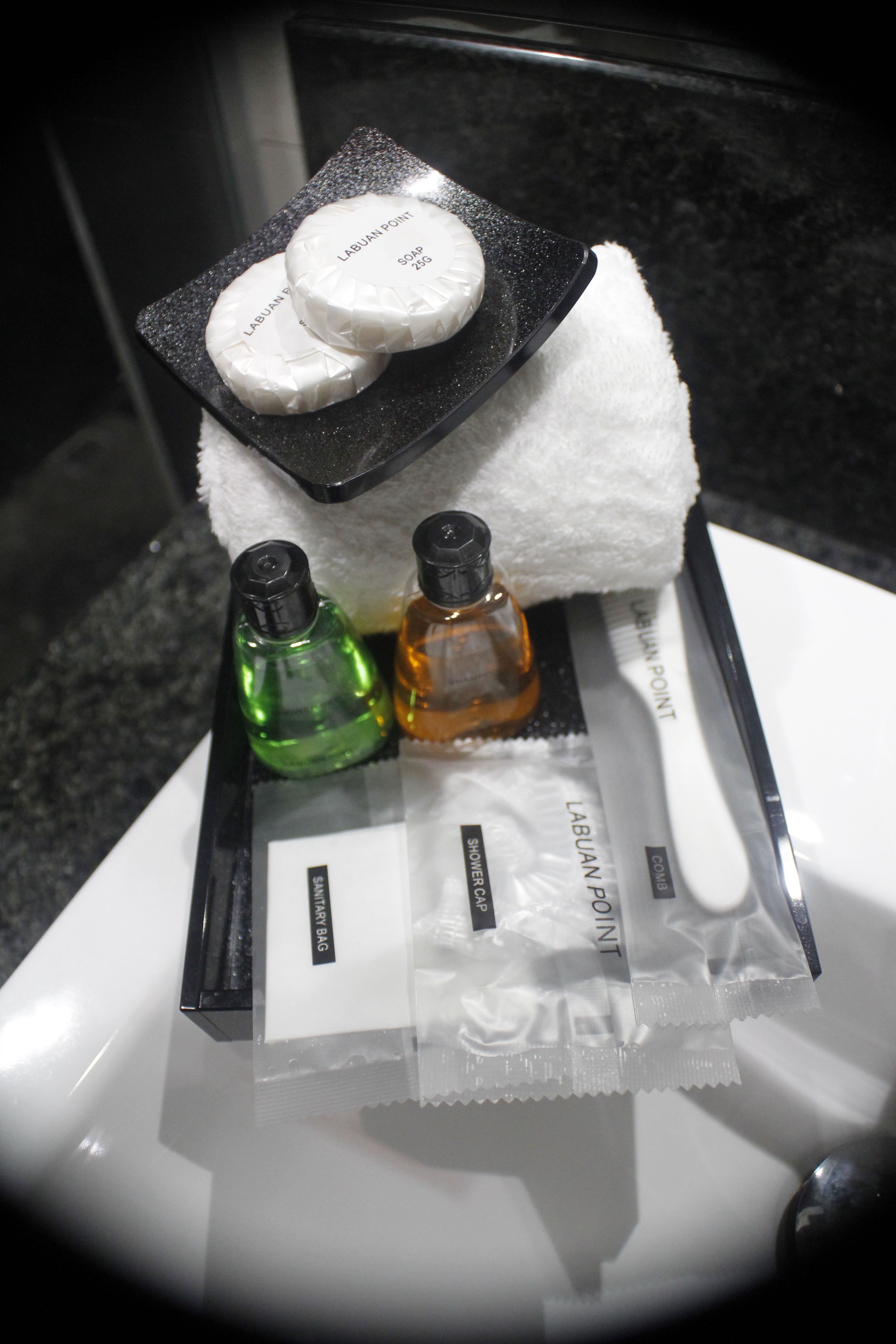 shower, free toiletries, hair dryer, bathrobes