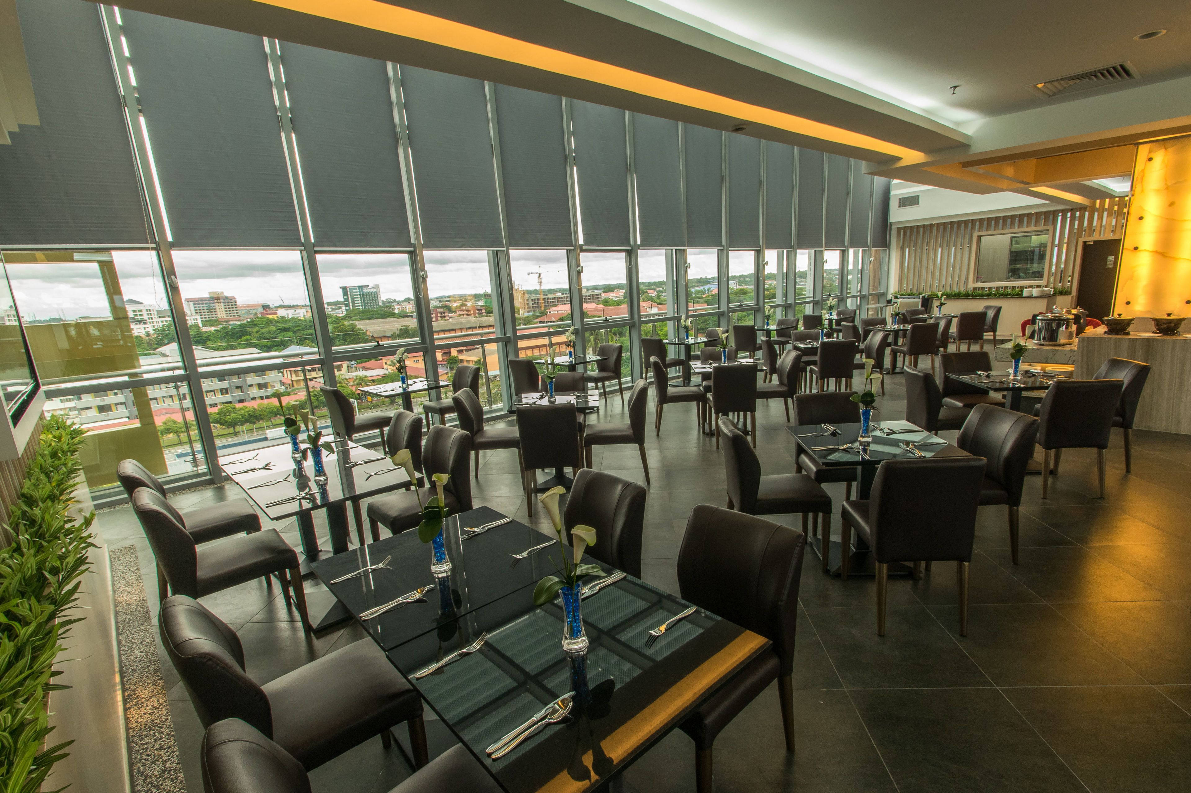 breakfast, lunch, dinner served; local and international cuisine