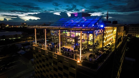 Front of property - evening/night