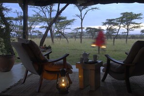 View from room - Kicheche Bush Camp (Maasai Mara)