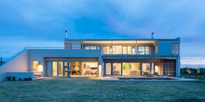 Front of property – evening/night