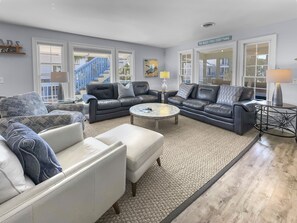 House, 4 Bedrooms | Living area | Smart TV, DVD player - Lagerheads (Panama City Beach)