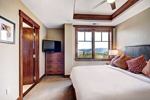 公寓式客房, 1 间卧室 | 1 多间卧室、办公桌、笔记本电脑工作区、婴儿床