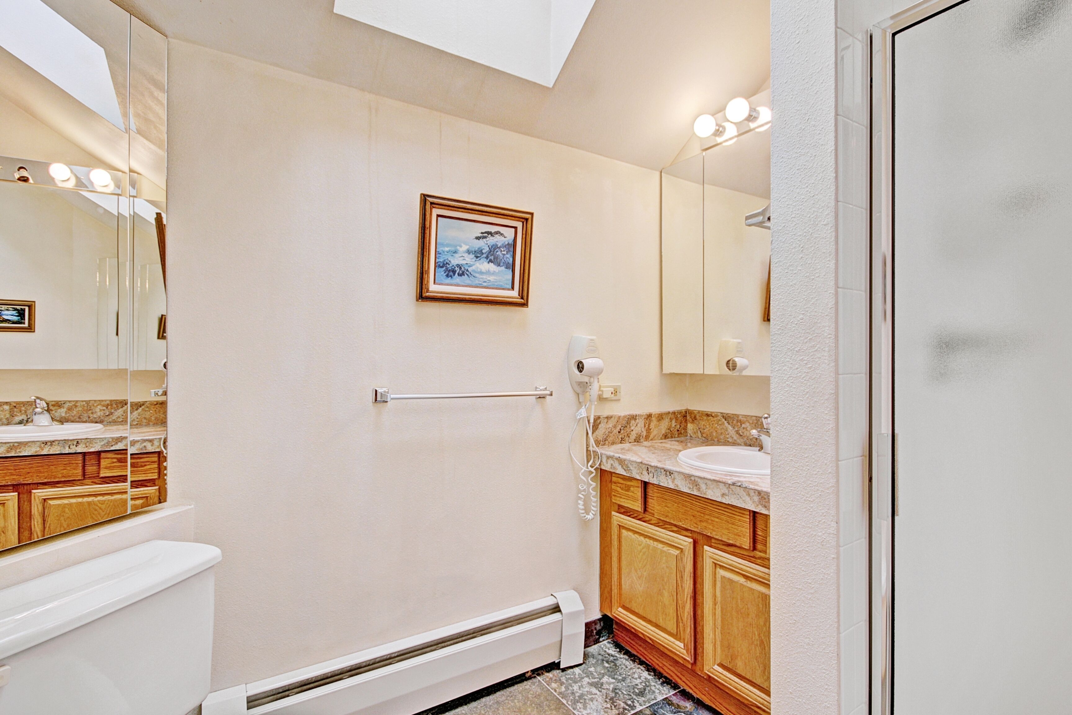 Estúdio | Banheiro | Produtos de toalete grátis, secador de cabelo, toalhas de banho 