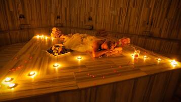 Sauna, Turkish bath, body treatments, facials