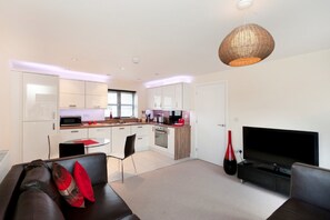Apartment, 2 Bedrooms | Living area | Flat-screen TV - The Coach House (Derby)
