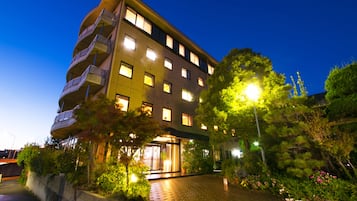 Front of property - evening/night