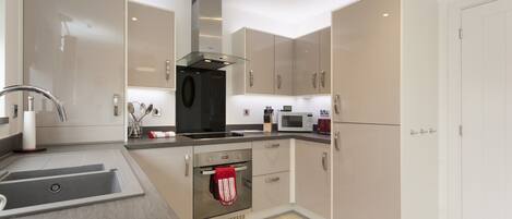 Departamento | Cocina privada | Cafetera y tetera y tetera eléctrica