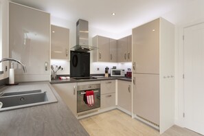 Apartment | Private kitchen | Coffee/tea maker, electric kettle - The Mews (Derby)