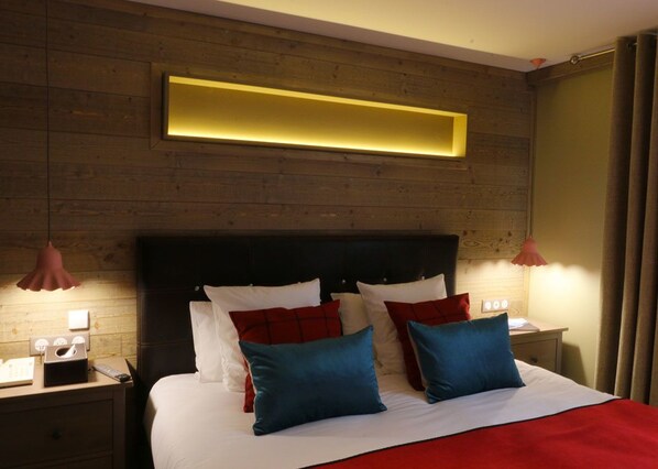 Coffres-forts dans les chambres, chambres insonorisées