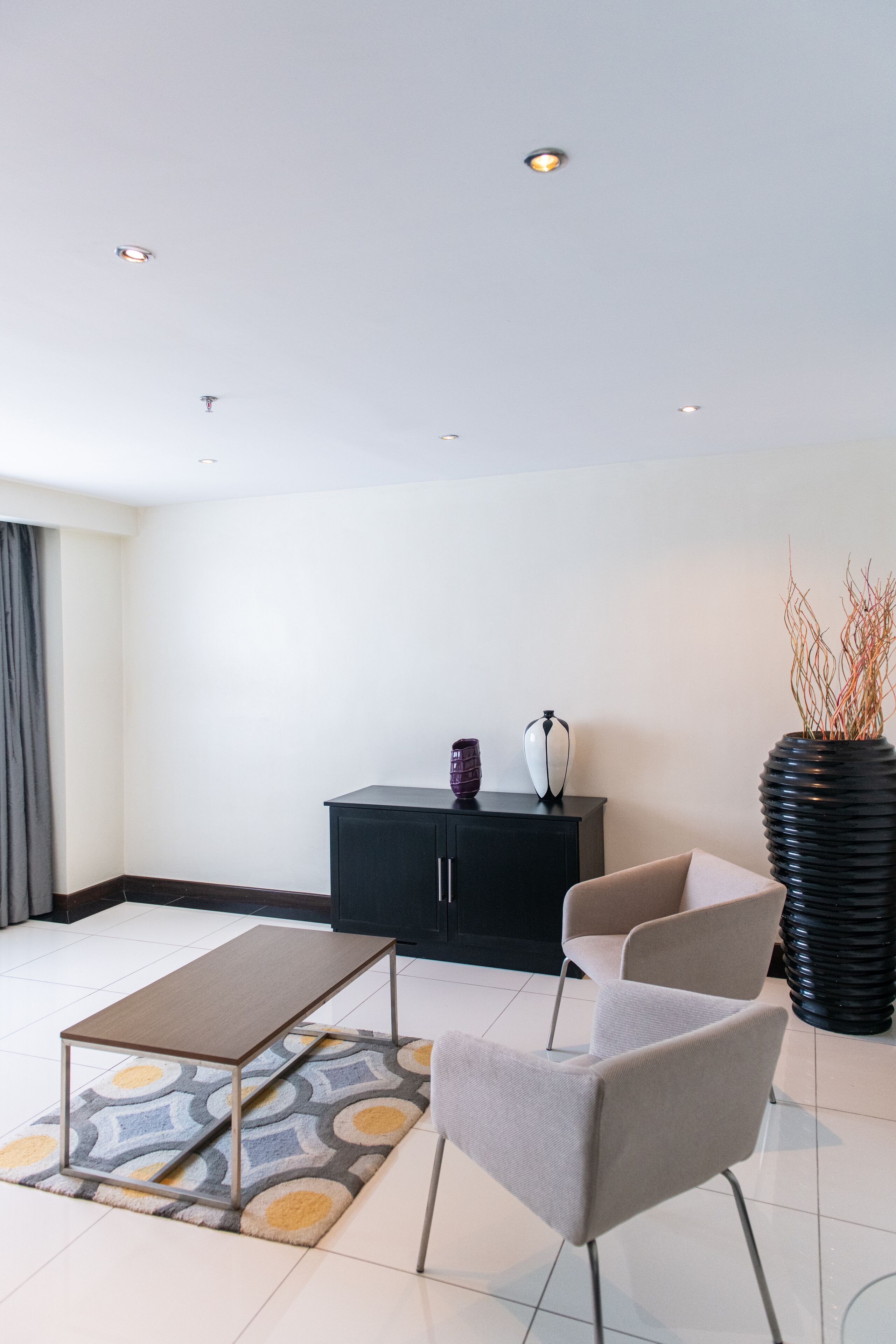 presidential suite | living area | flat-screen tv