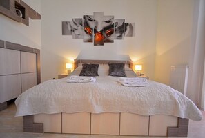 Apartment, 1 Bedroom (Uzdrowiskowa 11) | Iron/ironing board, free WiFi, bed sheets - Apartamenty na Wyspie (Swinoujscie)