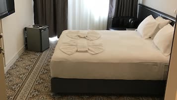 Dobbelt- eller tomannsrom – standard, 1 soverom | Wi-fi (inkludert) og sengetøy