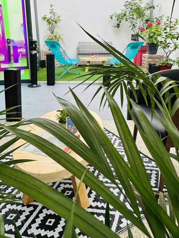 Terrace/patio - Hôtel La Fabrique (La Rochelle)