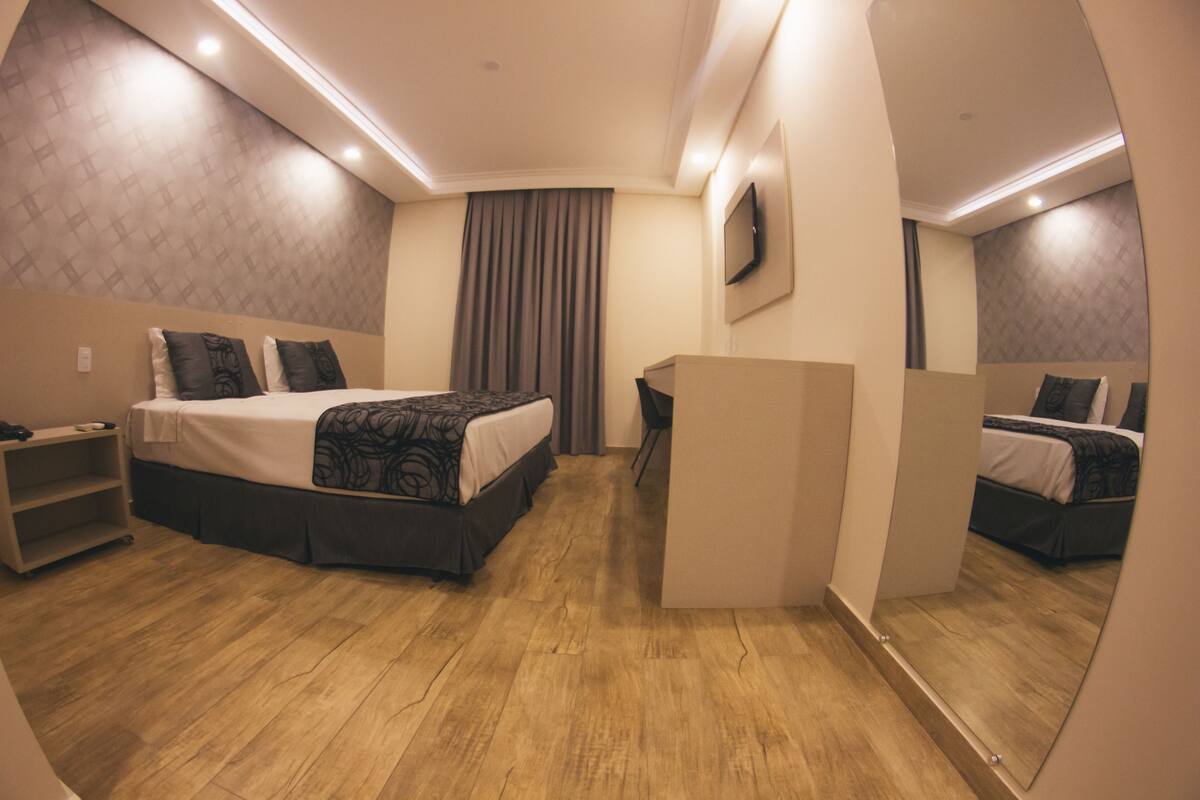 Minibar, in-room safe, desk, blackout curtains