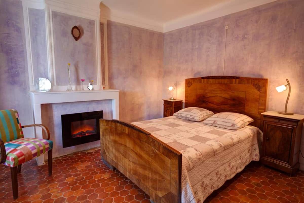 Habitación familiar (Ancienne) | Escritorio, insonorización y wifi gratis