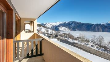 Uitzicht vanaf balkon