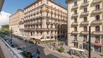 Blick von der Unterkunft