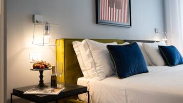 Comfort-Doppelzimmer, 1 Schlafzimmer, mit Bad, Stadtblick | 1 Schlafzimmer, Bettwäsche aus ägyptischer Baumwolle