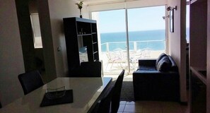 Standard Apartment, 2 Bedrooms | Living area - Depto Costa Mansa (Coquimbo)