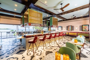 Breakfast, lunch, dinner served; Cuban cuisine, pool views
