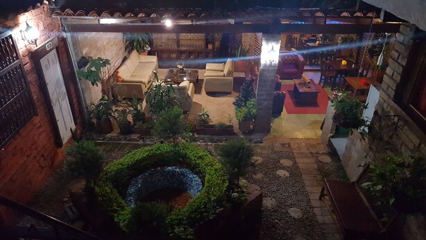 Terrace/patio - Casa Lleras Hotel Boutique (Medellín)