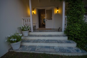 Entrada de la propiedad