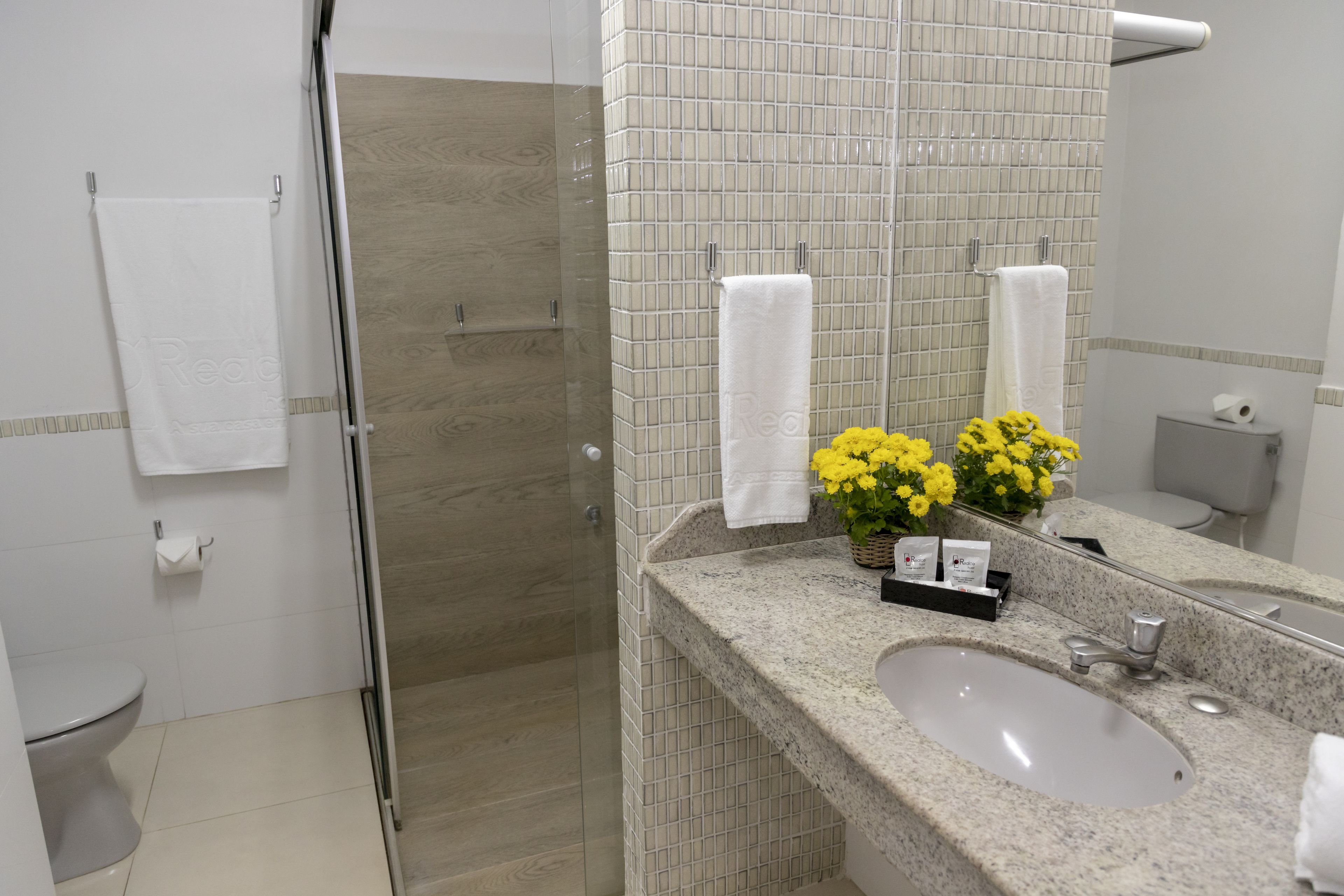 twin room, 2 single beds | bathroom | shower, free toiletries, hair dryer, towels