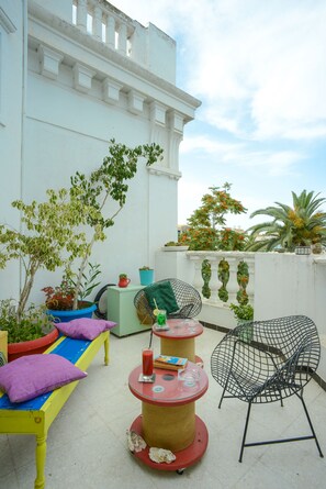 suite BECHIR | Terrace/patio - Villa Les Palmes (Tunis)
