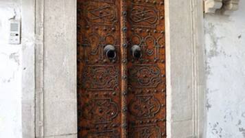 Entrada de la propiedad