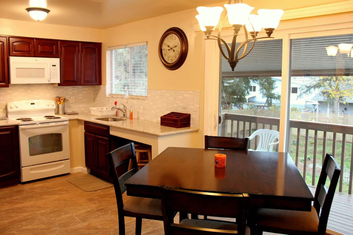 Shared fridge, shared microwave, eco-friendly cleaning products