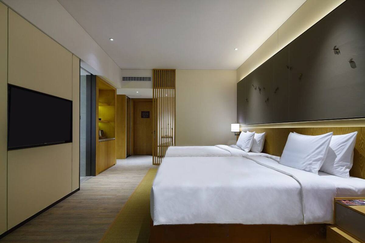 Sängtillbehör av högsta kvalitet och minibar