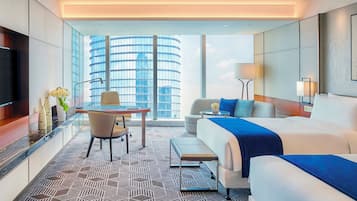 1 bedroom, premium bedding, down comforters, pillowtop beds