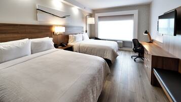 Caja de seguridad en la habitación, escritorio y cortinas blackout