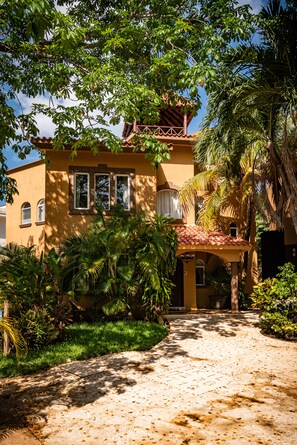 Façade de l’hébergement