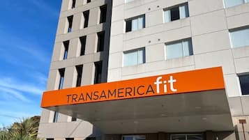 Façade de l’hébergement