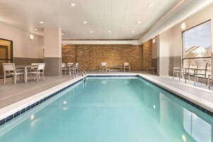 Una piscina techada