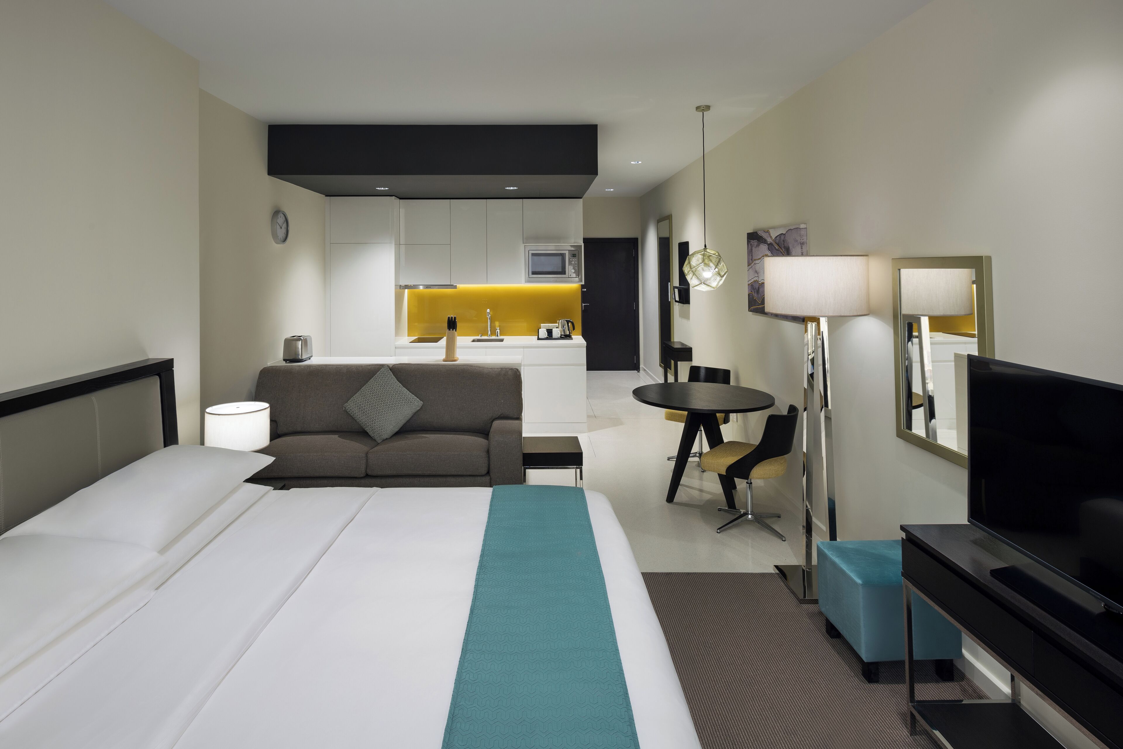 1 bedroom, in-room safe, blackout curtains, soundproofing