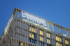 A building with a sign reading "Staybridge Suites." - Staybridge Suites Al Khobar by IHG (Al Khobar)